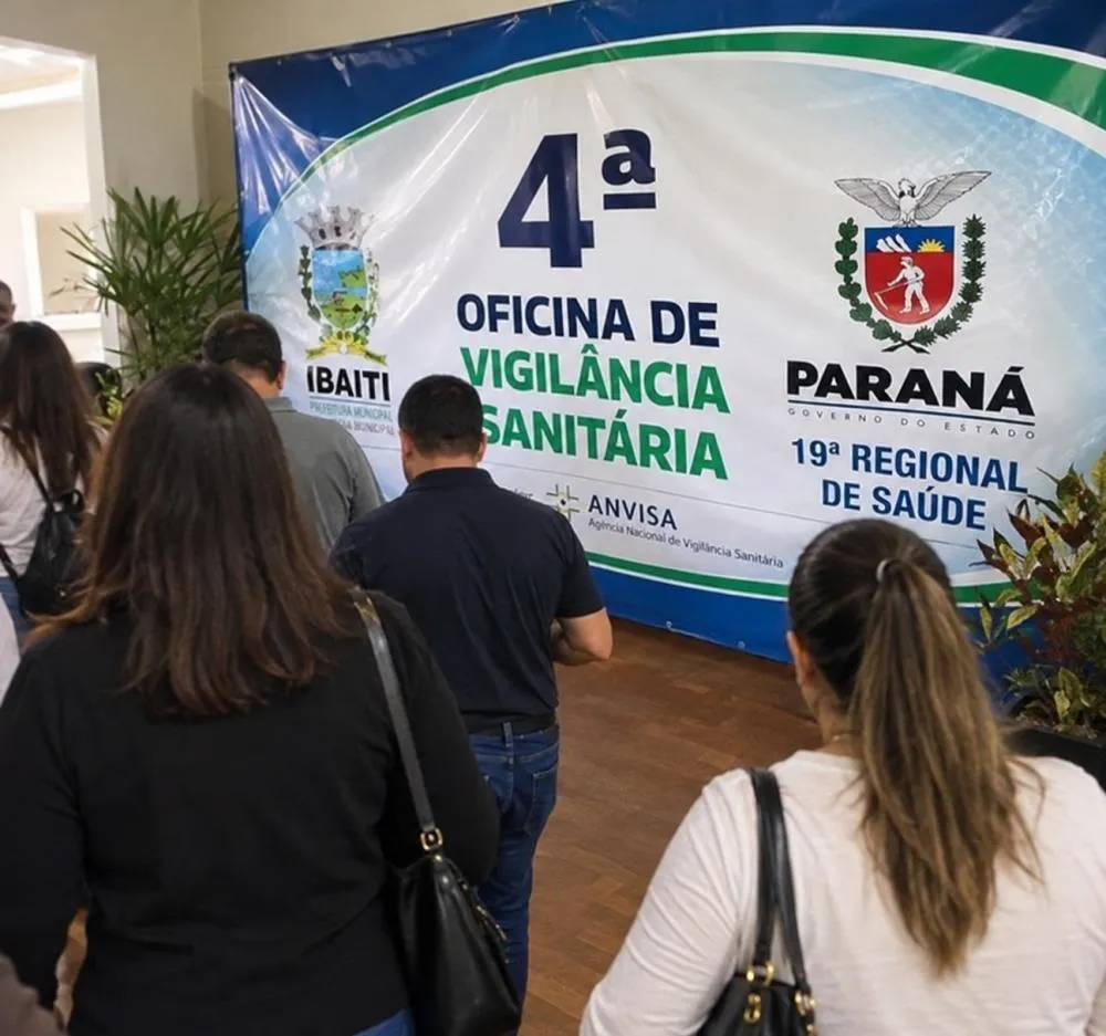 Ibaiti sedia 4ª Oficina de Vigilância Sanitária com foco em capacitação e segurança na saúde